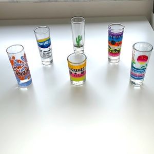 Souvenir Shot Glasses - Mexico: Cancun, Co…